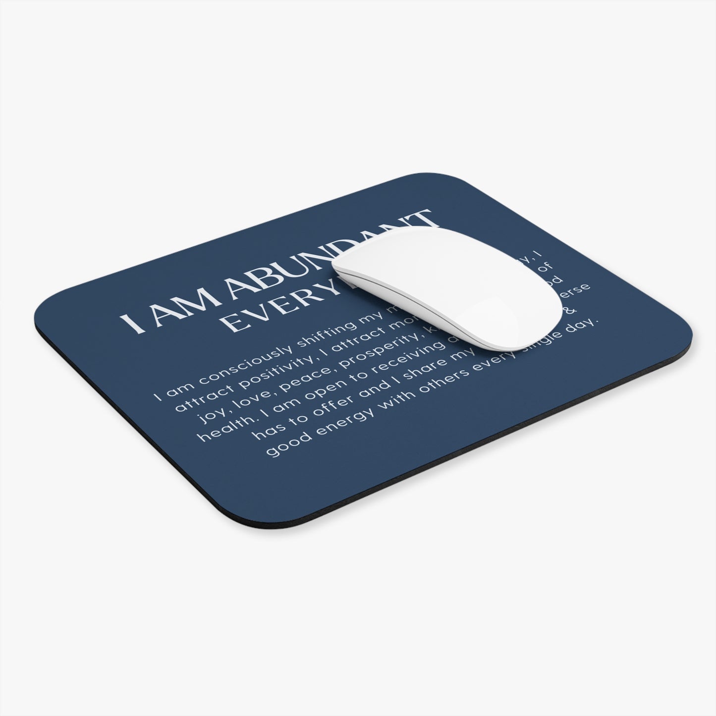 I AM ABUNDANT Mouse Pad