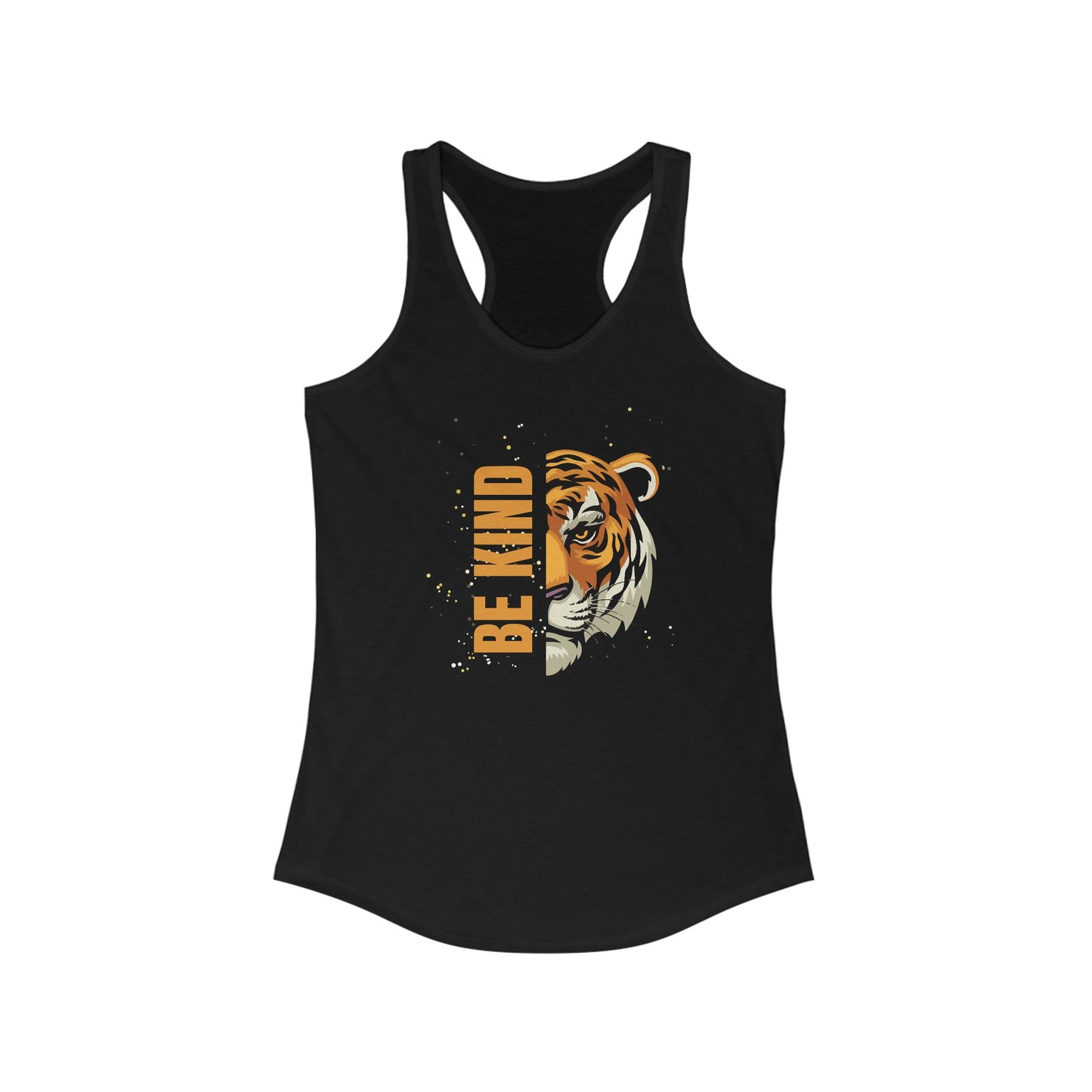 Be Kind Tiger Women's Racerback Tank